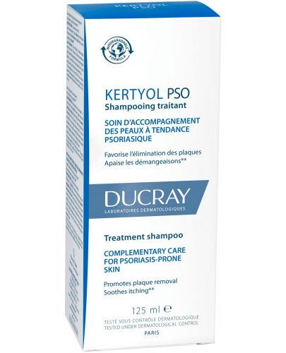 Ducray Kertyol P.S.O. Третиращ ребалансиращ шампоан, 125 ml - 4