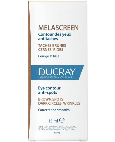 Ducray Melascreen Крем срещу петна за околоочен контур, 15 ml - 3