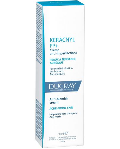 Ducray Keracnyl Крем против несъвършенства PP+, 30 ml - 3