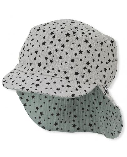 Двулицева детска шапка с UV 50+ защита Sterntaler - 51 cm, 18-24 месеца - 2