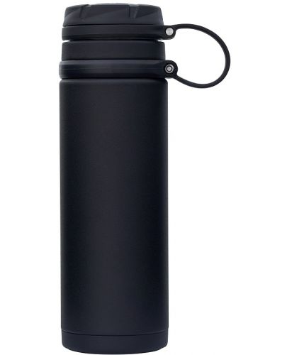 Двустенна бутилка за вода Contigo - Fuse, Thermalock, 700 ml, Black - 3