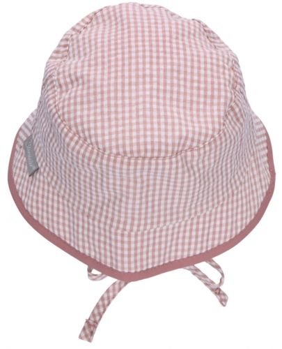 Двулицева шапка с UV 50+ защита Sterntaler - 49 cm, 12-18 месеца, розова - 2