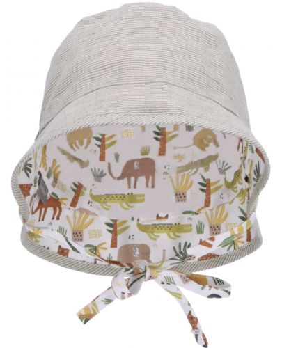 Двулицева детска шапка с UV 50+ защита Sterntaler - Джунгла, 49 cm, 12-18 месеца - 5