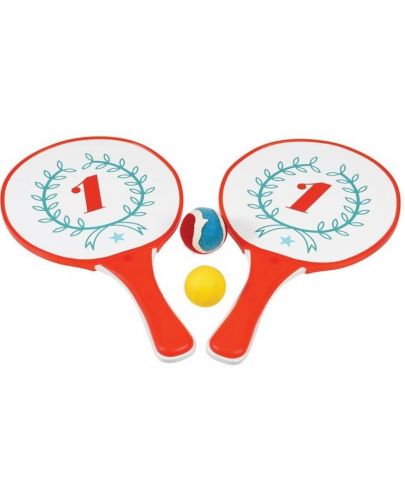 Двулицеви хилки за тенис Rex London - 2 хилки и 2 топки - 1