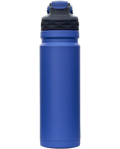 Двустенна бутилка за вода Contigo - Free Flow, Autoseal, 700 ml, Blue Corn - 3