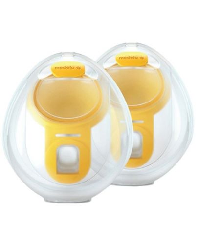 Двойна двуфазна помпа за кърма Medela - Swing Maxi + чашки за кърма - 3