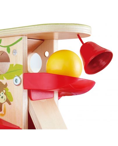 Дървена играчка Джунгла Hape - Натисни и плъзни - 5