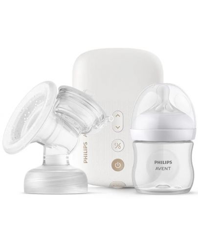 Единична електрическа помпа Philips Avent - Natural Motion Premium, с аксесоари - 7