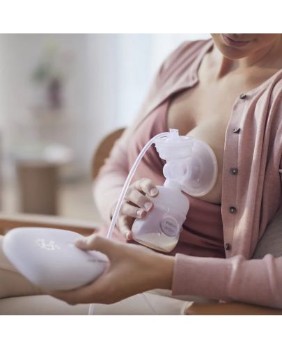 Единична електрическа помпа Philips Avent - Natural Motion + торбички за кърма, 5 броя - 8