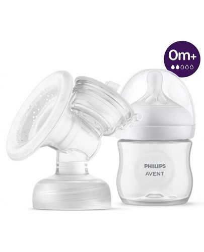 Единична електрическа помпа Philips Avent - Natural Motion + торбички за кърма, 5 броя - 5