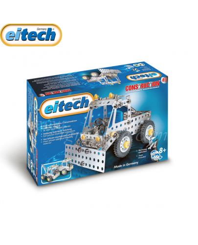 Метален конструктор Basic - Камиони от Eitech - 2
