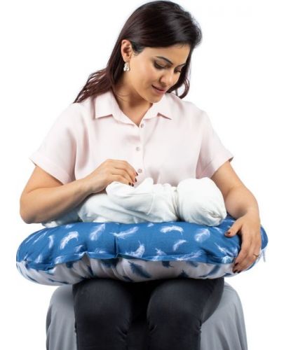 Еко възглавница за кърмене Sevi Baby - Пера - 6