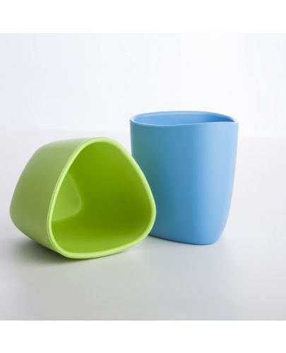 Еко комплект eKoala - 2 чаши, синьо и зелено - 2