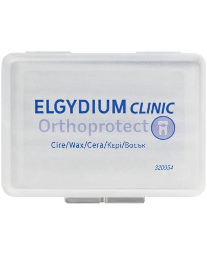 Elgydium Clinic Ортодонтски защитен восък Orthoprotect, 7 ленти - 2