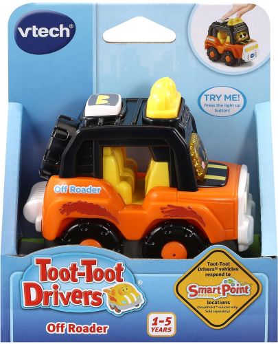 Електронна играчка Vtech Toot-Toot Drivers - Камион с висока проходимост - 3