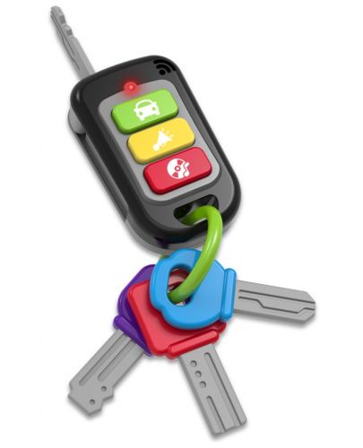 Електронна играчка Kids Media - Моите първи ключове за кола - 1