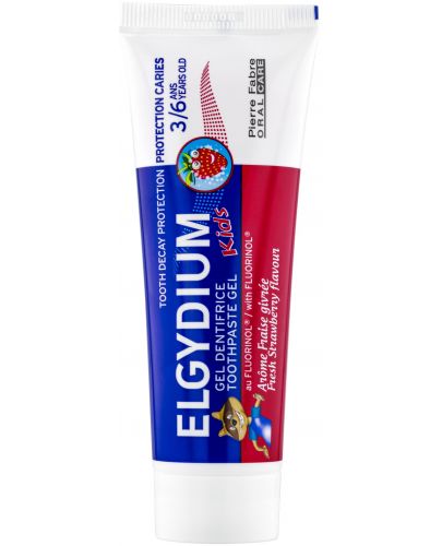 Elgydium Kids Паста за зъби, 3-6 години, 50 ml - 1