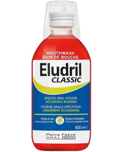 Eludril Classic Вода за уста, 500 ml - 1