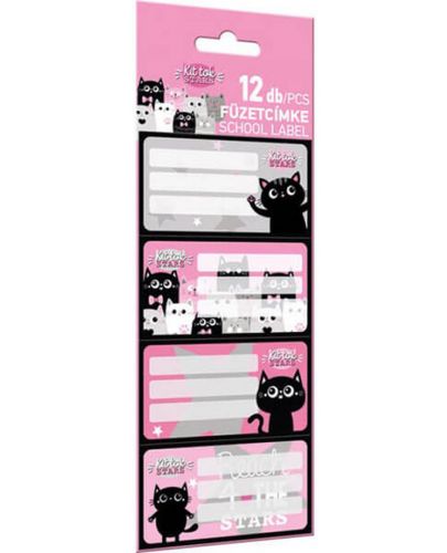 Етикети Lizzy Card Kit Tok Stars - 12 броя - 1
