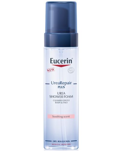 Eucerin UreaRepair Plus Пяна за лице и тяло с 5% урея, с аромат, 200 ml - 1