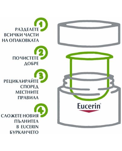 Eucerin Hyaluron-Filler Пълнител за дневен крем за суха кожа, SPF 15, 50 ml - 8