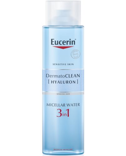 Eucerin DermatoClean Мицеларна вода 3 в 1, 400 ml - 1