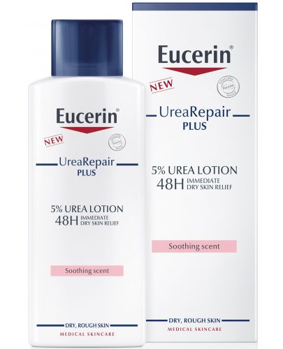 Eucerin UreaRepair Plus Лосион за тяло с 5% урея, с аромат, 250 ml - 1