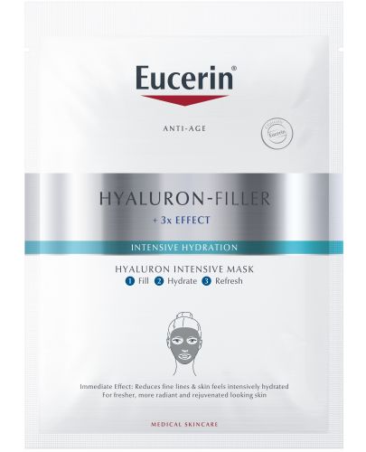 Eucerin Hyaluron-Filler Хидратираща лист маска за лице, 30 g - 1