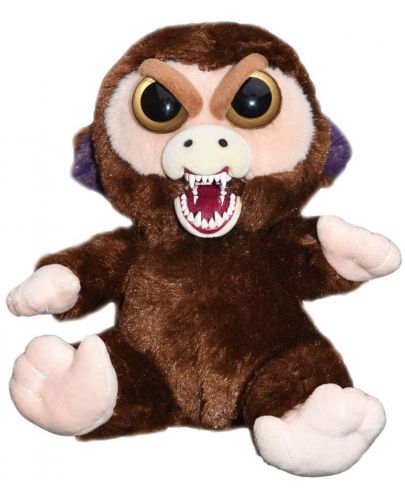 Плашеща плюшена играчка WMC Toys Feisty Pets - Маймуна - 3
