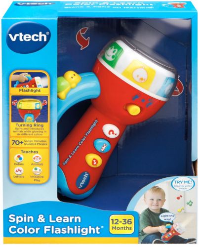 Бебешка играчка Vtech - Музикално фенерче - 7