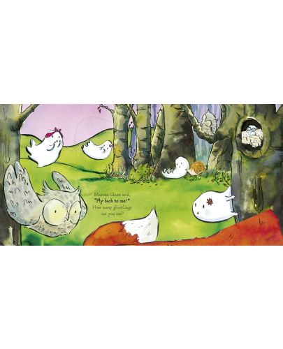 Five Little Ghosts: A Lift-the-Flap Halloween Picture Book - 2