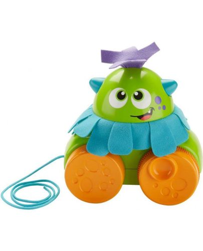 Детска играчка за дърпане Fisher Price - Шареното чудовище - 3