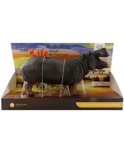 Фигура Raya Toys  - Хипопотам, 22 cm - 1