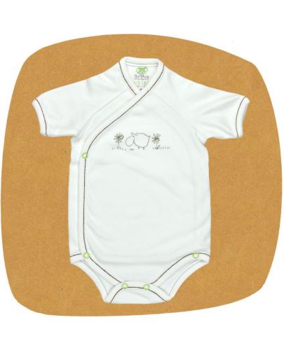 For Babies Боди камизолка с къс ръкав - Овца размер 3-6 месеца - 1