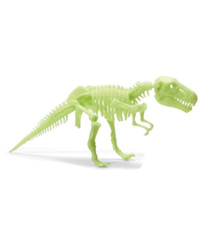 Фосфоресцираща фигурка Brainstorm Glow Dinos - Тиранозавър Рекс, скелет - 2