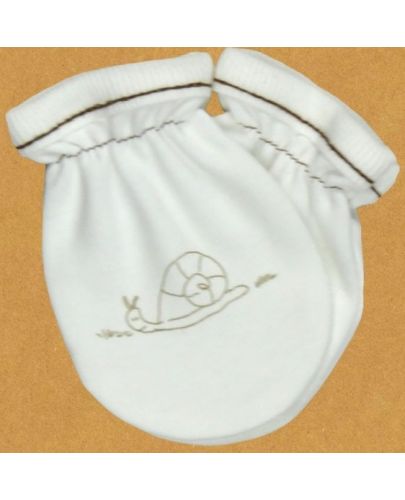 Бебешки ръкавички For Babies - Охлювче - 1