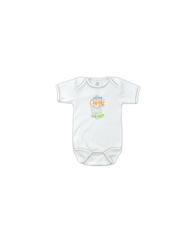 For Babies Боди с прехвърлено рамо - Слънце размер 12-18 месеца - 1