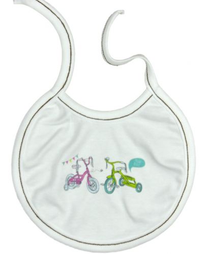 Бебешки лигавник с връзки For Babies - Bikes - 1