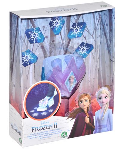 Игрален комплект Frozen 2 - Прожектор на снежни кристали Ice Walker - 4