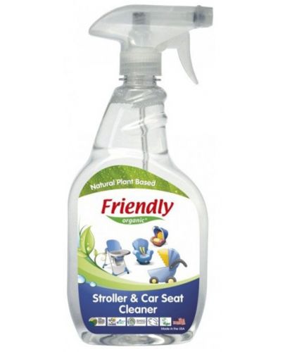 Препарат за почистване на детски колички и столчета Friendly Organic - 650 ml - 1
