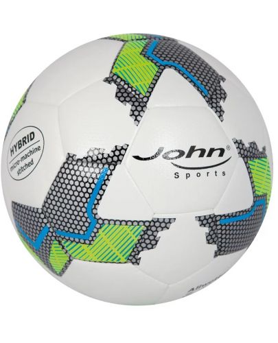 Футболна топка John - Премиум Хибрид, aсортимент - 2