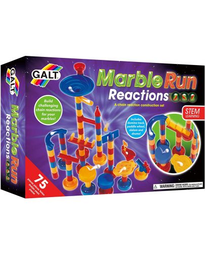 Сглобяема писта Galt Marble Run - Reactions, с топчета - 4