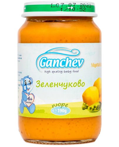 Зеленчуково пюре Ganchev - 190 g - 1