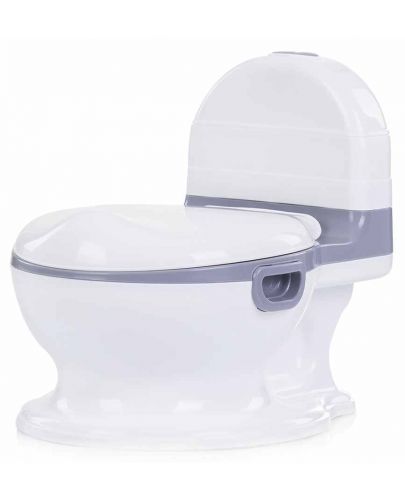 Гърне-тоалетна със звук Chipolino - Джоли, сиво - 1