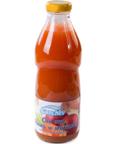 Сок Ganchev - Ябълка и морков, 750 ml - 1
