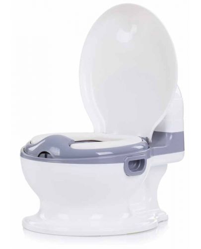 Гърне-тоалетна със звук Chipolino - Джоли, сиво - 2