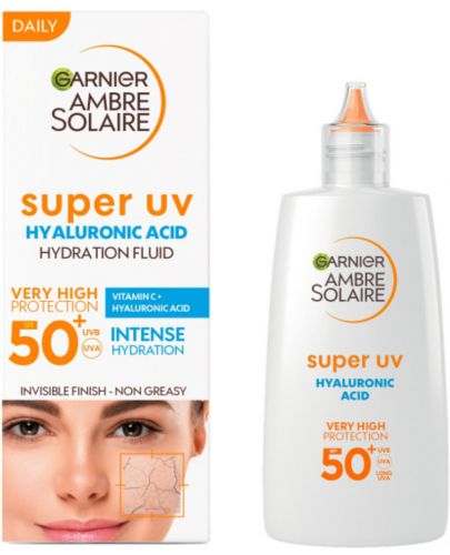 Garnier Ambre Solaire Крем за лице UV Fluid, SPF 50, 40 ml - 2