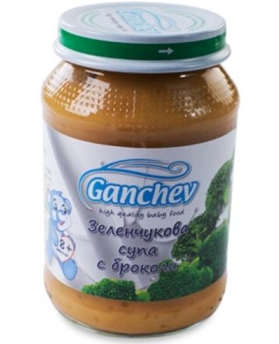 Пюре Ganchev - Зеленчукова супа с броколи, 190 g - 1