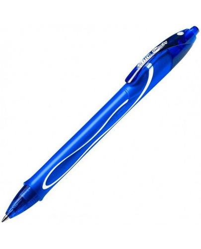 Гел химикалка BIC - Gel-ocity Quick Dry, 0.7 mm, блистер, синя - 2
