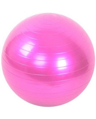 Гимнастическа топка Maxima - 65 cm, Розова - 1